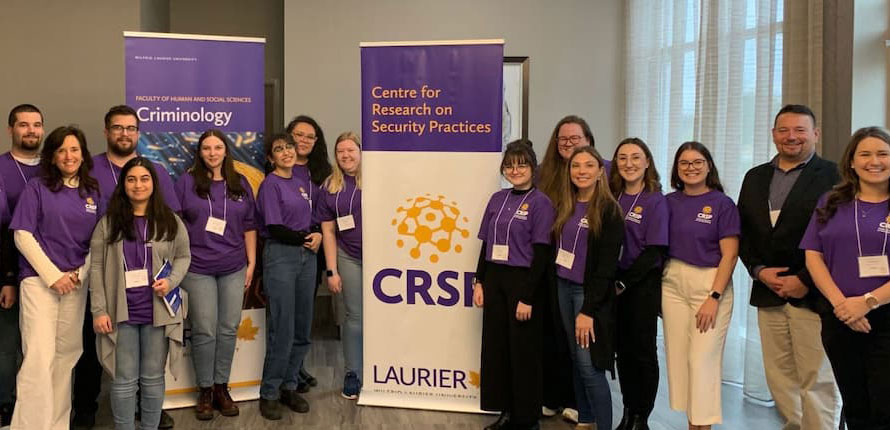 Members of the CRSP team standing together